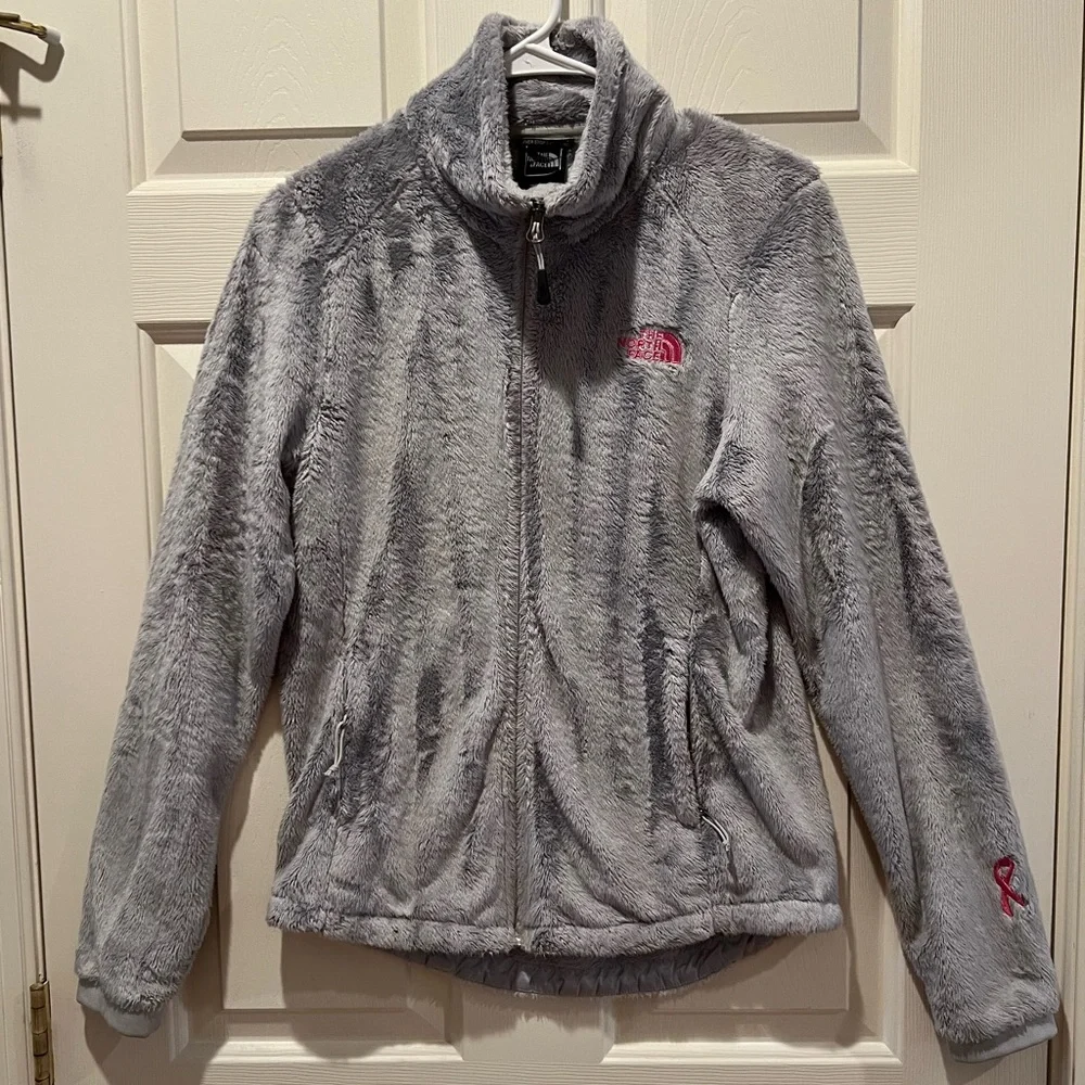 The North Face Osito Women’s Fleece Jacket Breast Cancer Awareness Size S/P - Picture 2 of 9